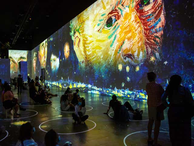 梵高作品展覽，梵高畫(huà)展，創(chuàng)意展覽