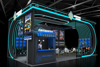 60平方深圳展位設計方案